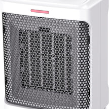 Portable Electric Space Heater (White) 