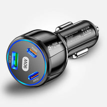 5 Ports 75W USB Car Charger 