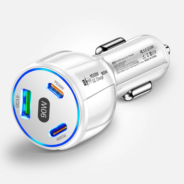 5 Ports 75W USB Car Charger 