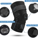 Hinged Adjustable Knee Brace 