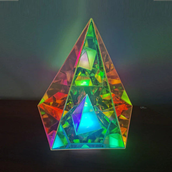 LED Pyramid Night Light 