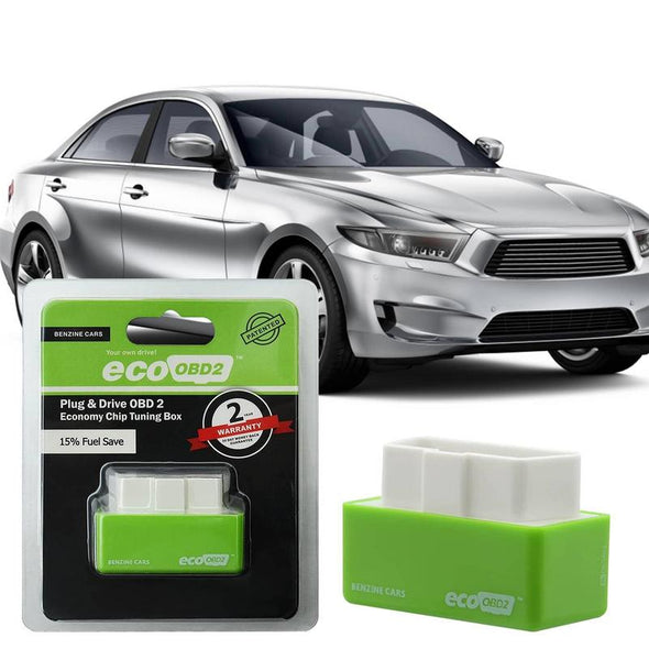 Eco Chip Fuels Saver Auto OBD2 Connector Economy Chip Tuning Box with OBD2 Protocol Plug and Drive 15 Car Eco Pro Saver for Self
